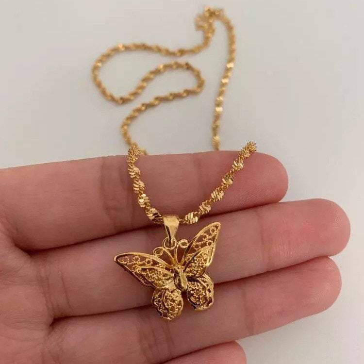 ELXNAY Necklace Butterfly Effect