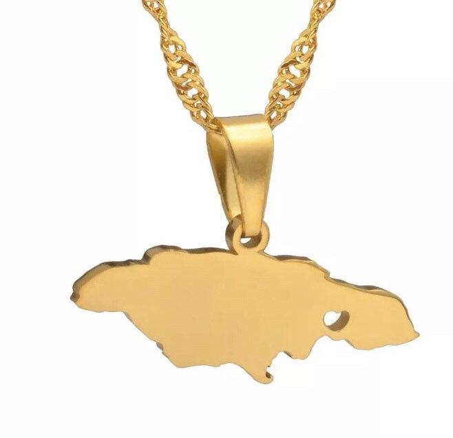 ELXNAY Necklace Jamaica 'plain' necklace
