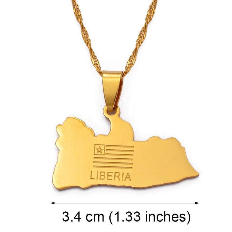 ELXNAY Necklace Liberia Necklace