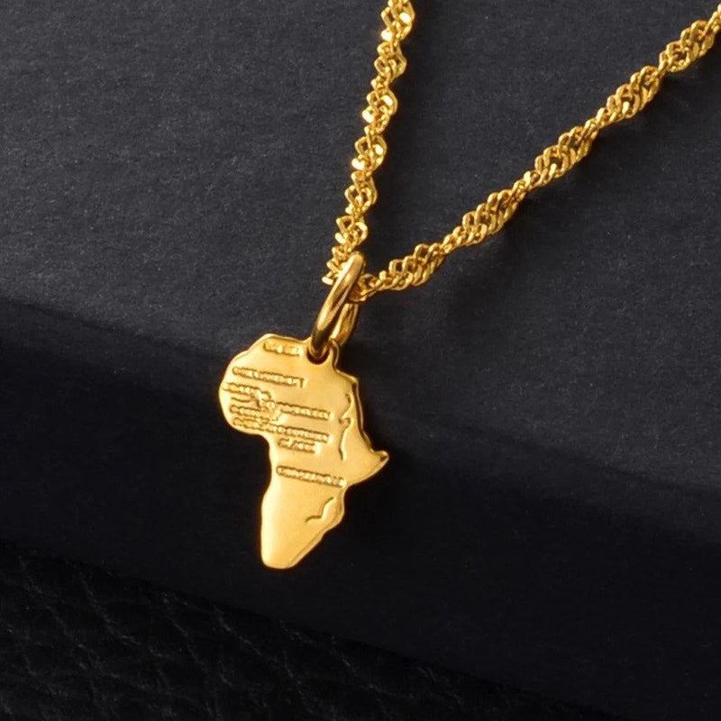 ELXNAY Petite Africa Necklace