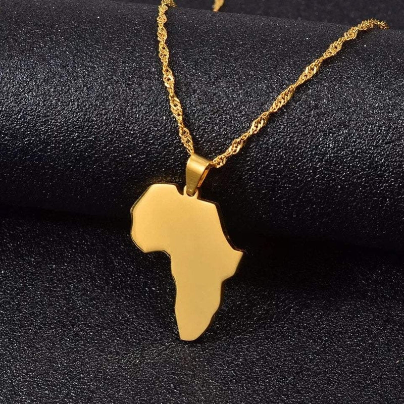 ELXNAY Small 'plain' Africa Necklace