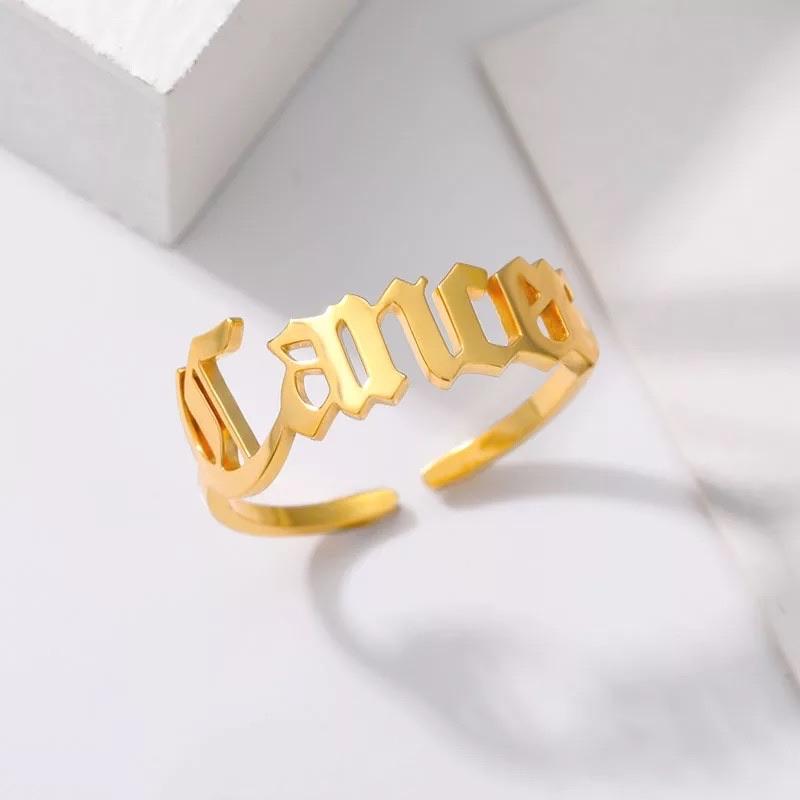 ELXNAY Starsign rings