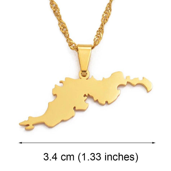 ELXNAY The British Virgin Islands necklace